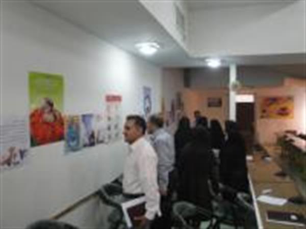 برگزاری نمایشگاه عفاف و حجاب در محل سالن اجتماعات مرکز بهداشت شهرستان اسلام آباد غرب از تاریخ 29/3/1393الی5/4/1393