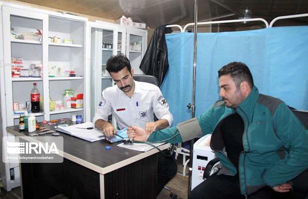 خدمات سلامت در ۱۲۵ پایگاه و نقطه به زائران اربعین در کرمانشاه ارائه می‌شود