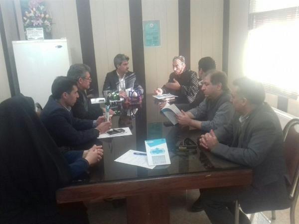 کمیته توجیهی مسابقه کتابخوانی کیش مهر درستاد شبکه بهداشت و درمان  شهرستان برگزار گردید