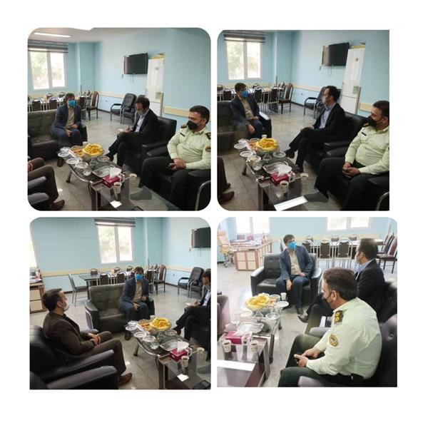 بازدید دادستان محترم حاج آقا ملایری با حضور مدیر شبکه بهداشت ودرمان از پیشرفت کار اورژانس جدید1401/03/07