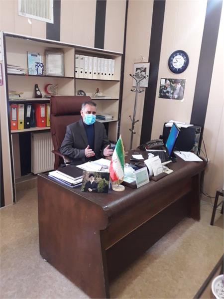 پیام تسلیت جناب  مهندس محمدی ریاست محترم مرکز بهداشت  به خانواده داغدار تجری