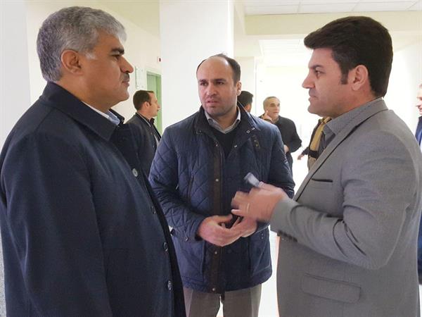 بازدید رئیس دانشگاه علوم پزشکی و خدمات بهداشتی درمانی کرمانشاه از بیمارستان جدیدالاحداث قدس پاوه