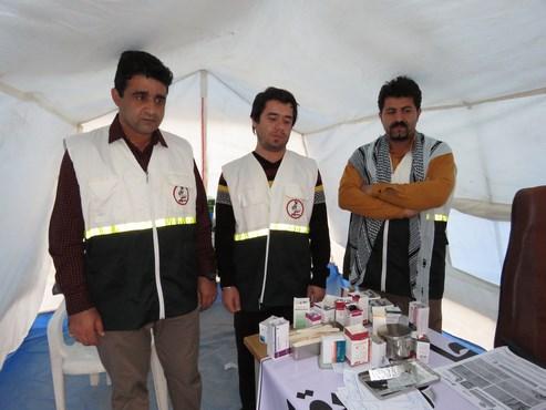 ویزیت روزانه بیش از 200بیمار زائر اربعین حسینی (ع) در مرکز حمیل توسط بسیج جامعه پزشکی   8