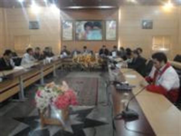 برگزاری کارگروه بهداشت و درمان شهرستان اسلام اباد غرب در محل سالن اجتماعات فرمانداری