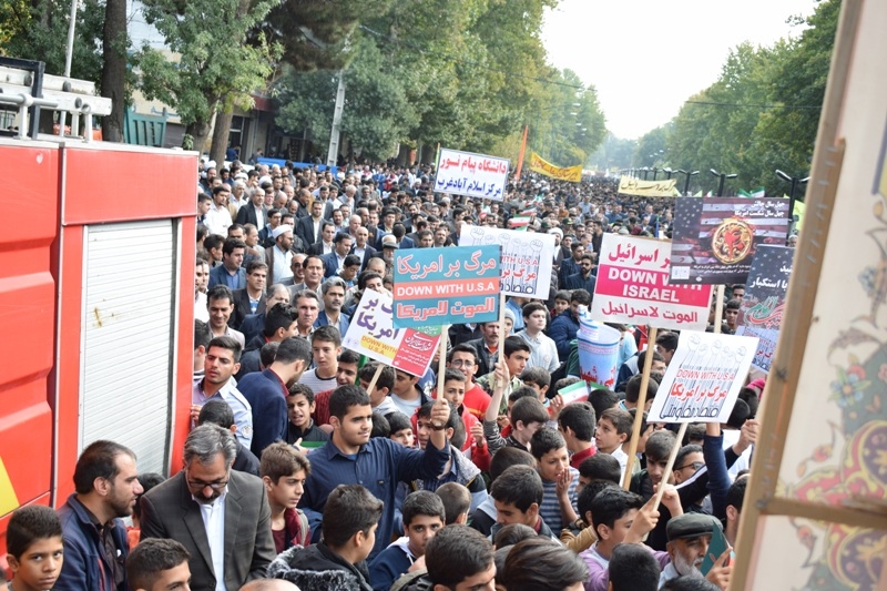 راهپیمایی 13 آبان ماه 17