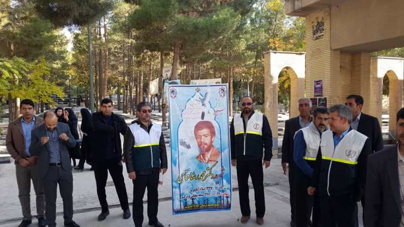 غبارروبی مزار شهدائ 6