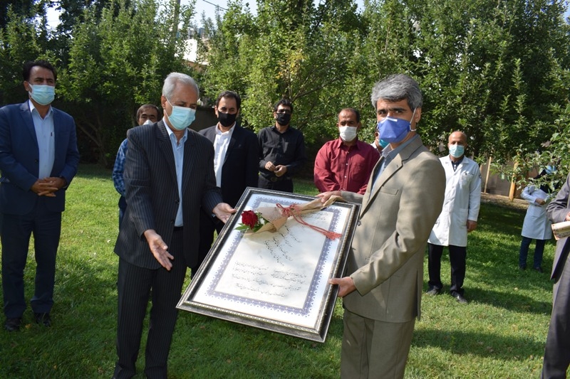 حضور فرماندار درجمع پرسنل بهداشت و درمان 2