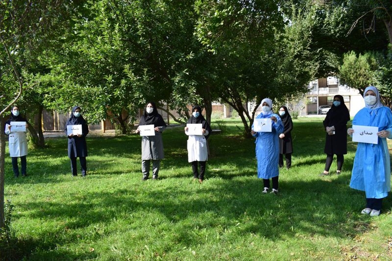 حضور فرماندار درجمع پرسنل بهداشت و درمان 3