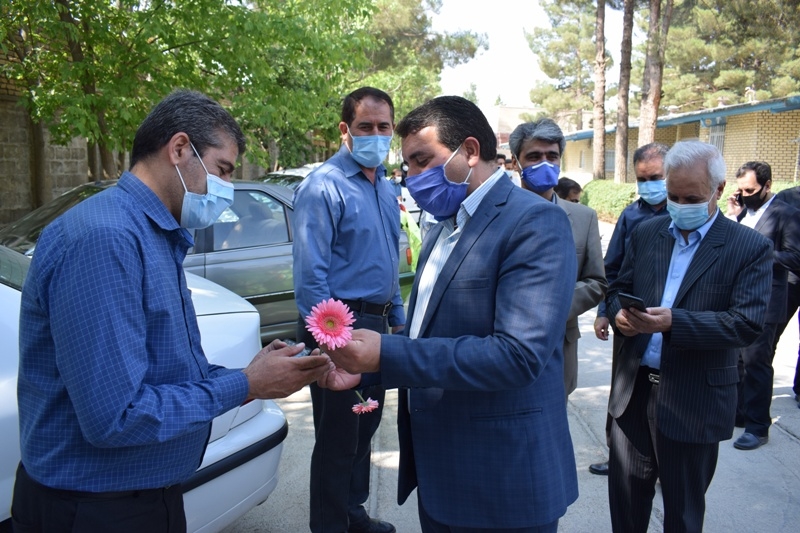 حضور فرماندار درجمع پرسنل بهداشت و درمان 10