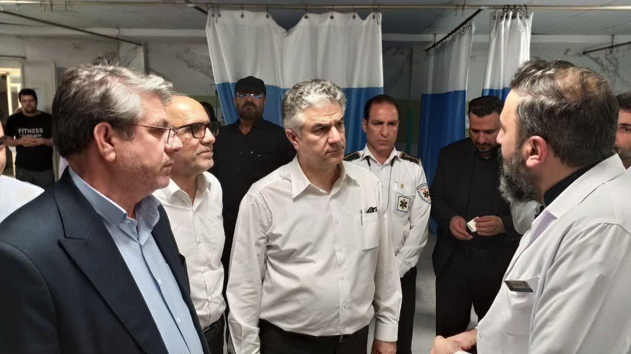 بازدید معاون درمان وزارت 1